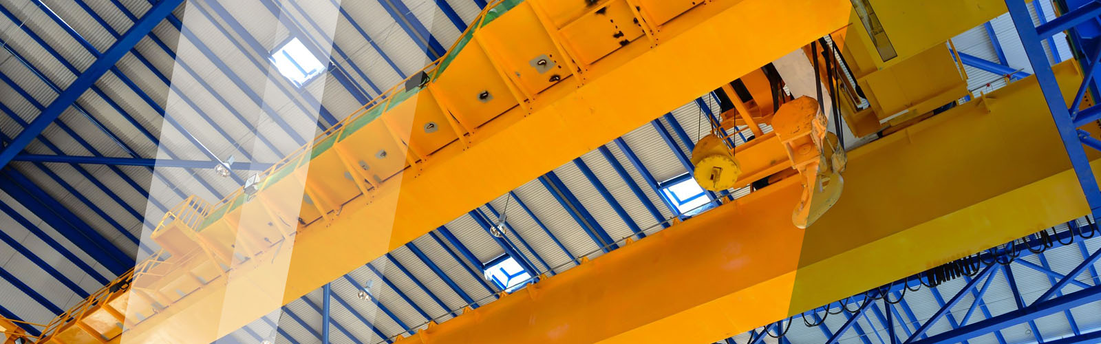 crane in warehouse